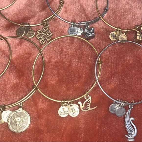 Vintage Alex and Ani Bangles, Set of 8, 2004 - Picture 6 of 14